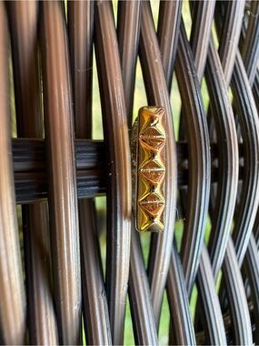 KEEP Collective Gold Pyramid Accent Bracelet Slide